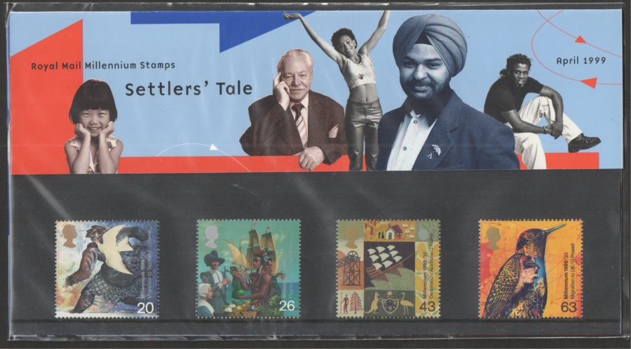 (image for) 1999 Settlers' Tale Royal Mail Presentation Pack 297